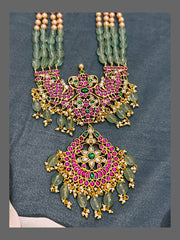 Beautiful Pearl Haram with Peacock pendent - PB00126