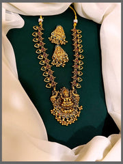 Beautiful Lakshmi Necklace In Nakshi - NN00498