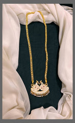 Jalebi Haram with double Swin Pendant in Nakshi - NH00292