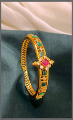 Kempu Openable Nakshi Kada - BG00188