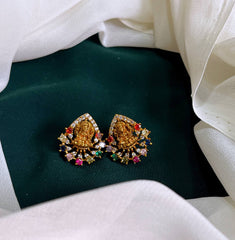 Lakshmi Stud In Nakshi - NE00566