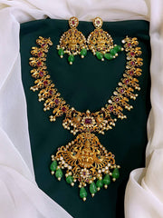 Lakshmi Pendent in Nakshi Necklace - NN0089