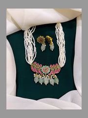 parrot Pearl Choker in Kundan - PB007