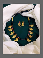 Mango Gold Replica Dori with Earrings - BD0021