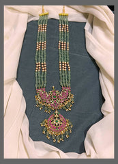 Beautiful Pearl Haram with Peacock pendent - PB00126