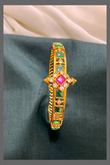 Kempu Openable Nakshi Kada - BG00188