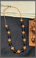 Beautiful Golden Beads Haram - PB00556