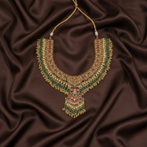 Beautiful Jadau Grand Bridal Necklace -KN0099