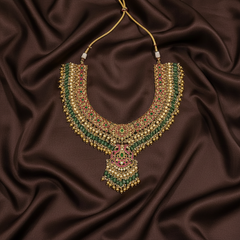 Beautiful Jadau Grand Bridal Necklace -KN0099