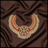 Chand Bali Rice Pearl Choker - KN0055