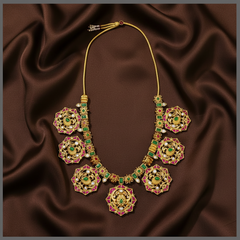 2 In 1 Necklace In Kundan - KN00458