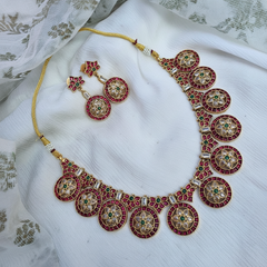 Kempu Bottumala Necklace - NN0057