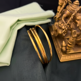 Beautiful Antique Gold Bangles - BG00484