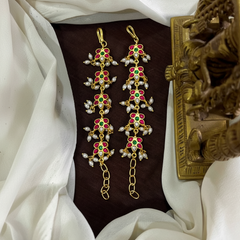 Jadau Flower Pattern Vintage Maatil - MT00112
