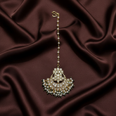 White Stone Jadau Tika - HA00243