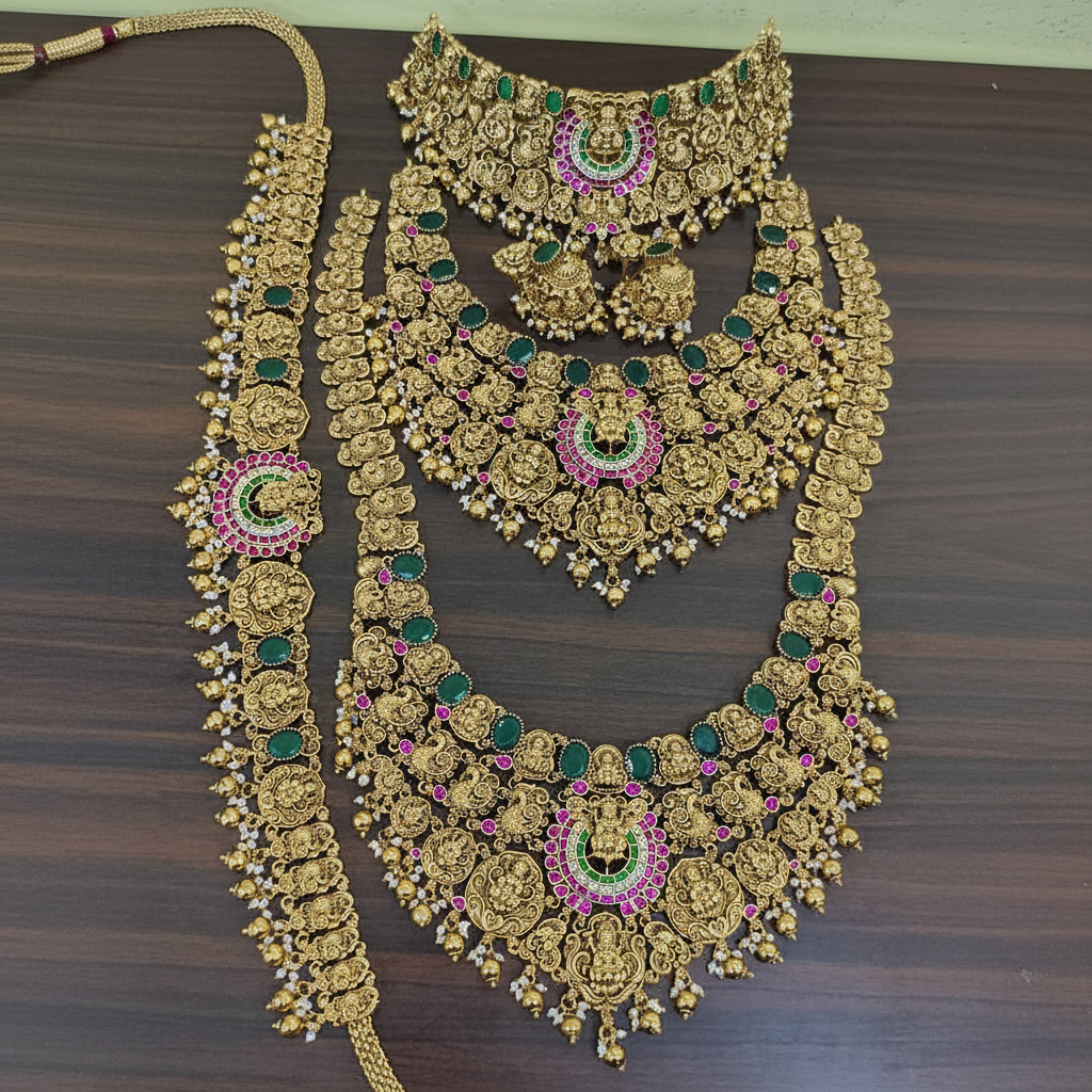 Jadau Mega Bridal Set -