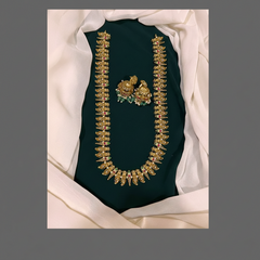 Antique Lakshmi and Mango Haram In Nakshi - NH00239