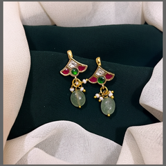 Beautiful Small Bugadi With Pearls - BU00129