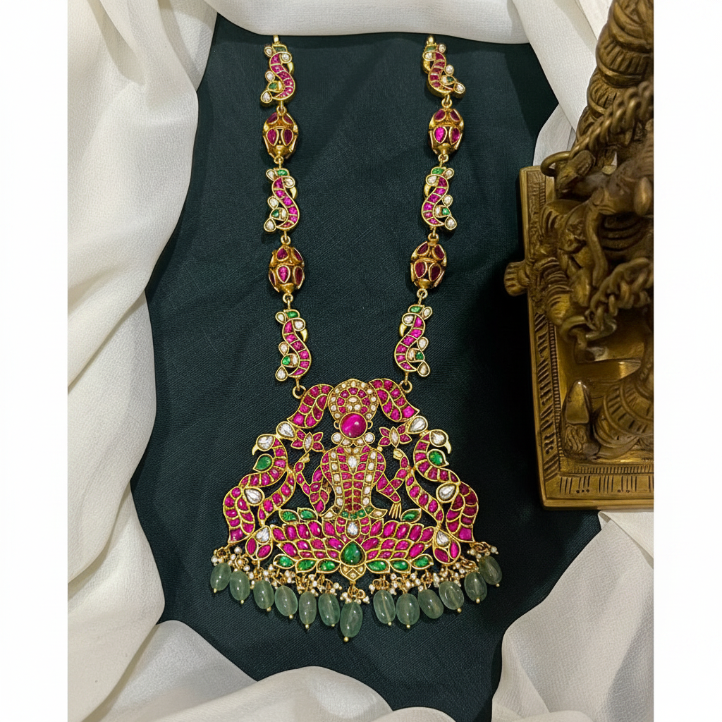 Jadau Lakshmi Neckpeice - KH00360