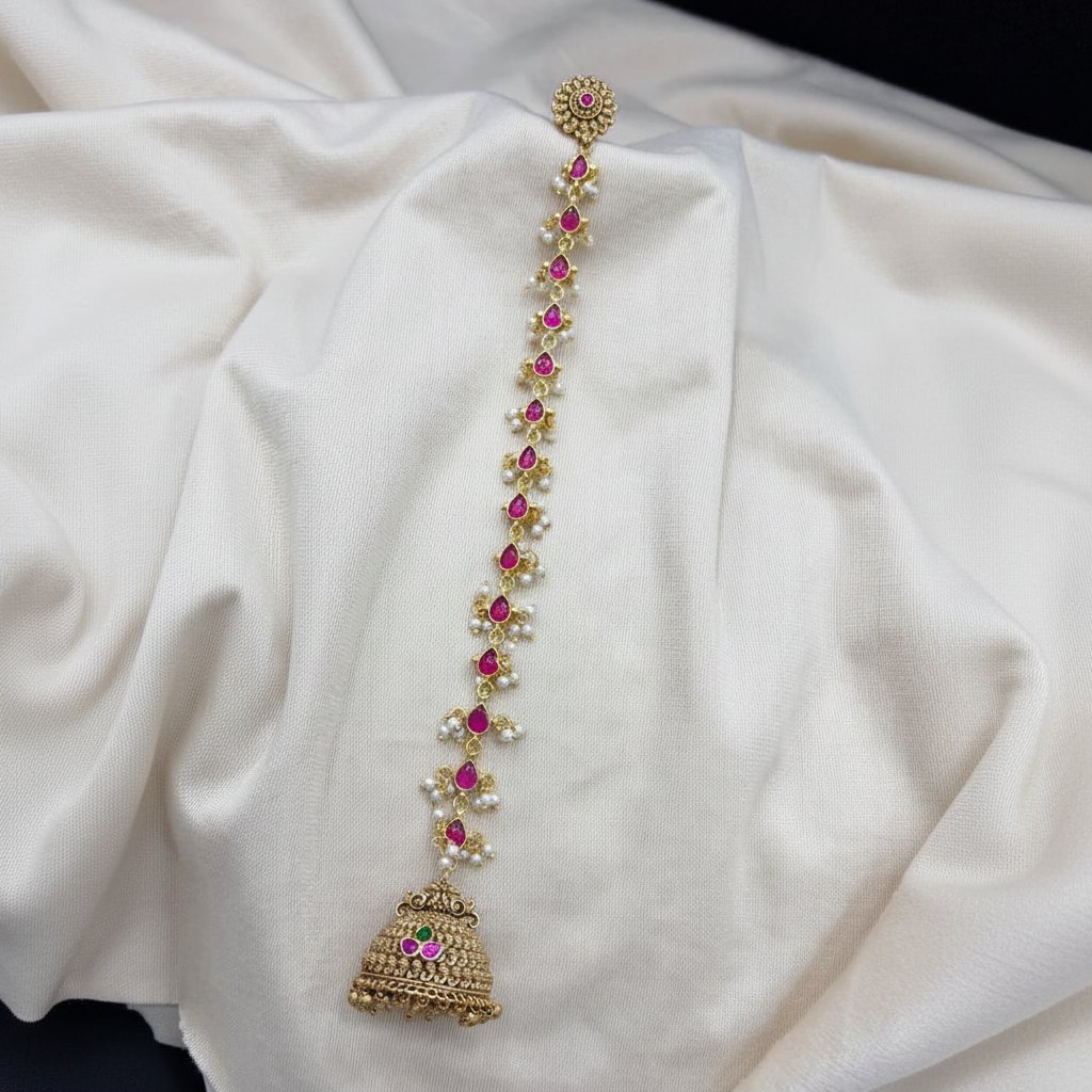 Jadau Simple and Beautiful Hair Accessories - HA00236
