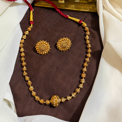 Nakshi Balls Dori Chain With Stud - NN00919