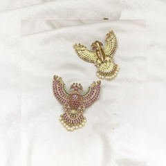 Kempu Gandaberunda Pendant - NP00106