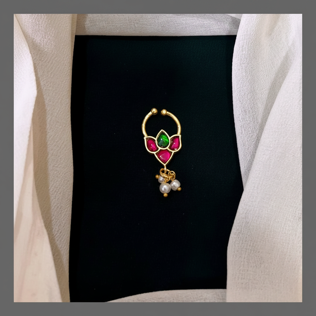 Lotus Nose Ring - NR0046