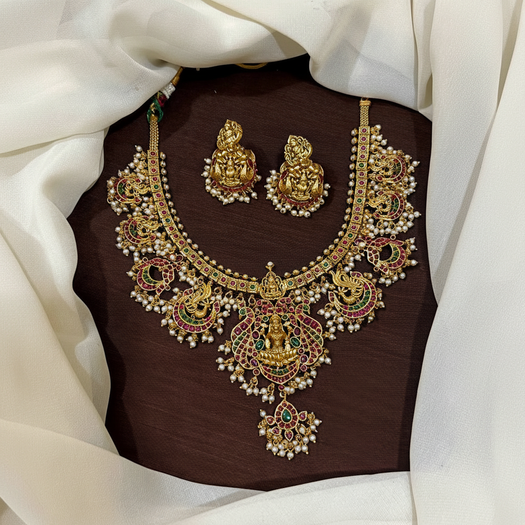 Nakshi Lakshmi Guttipusalu With Jhumki - NN00946