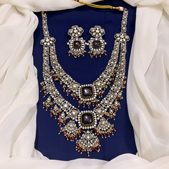 Elegant Victorian Ruby Haram -VH0031
