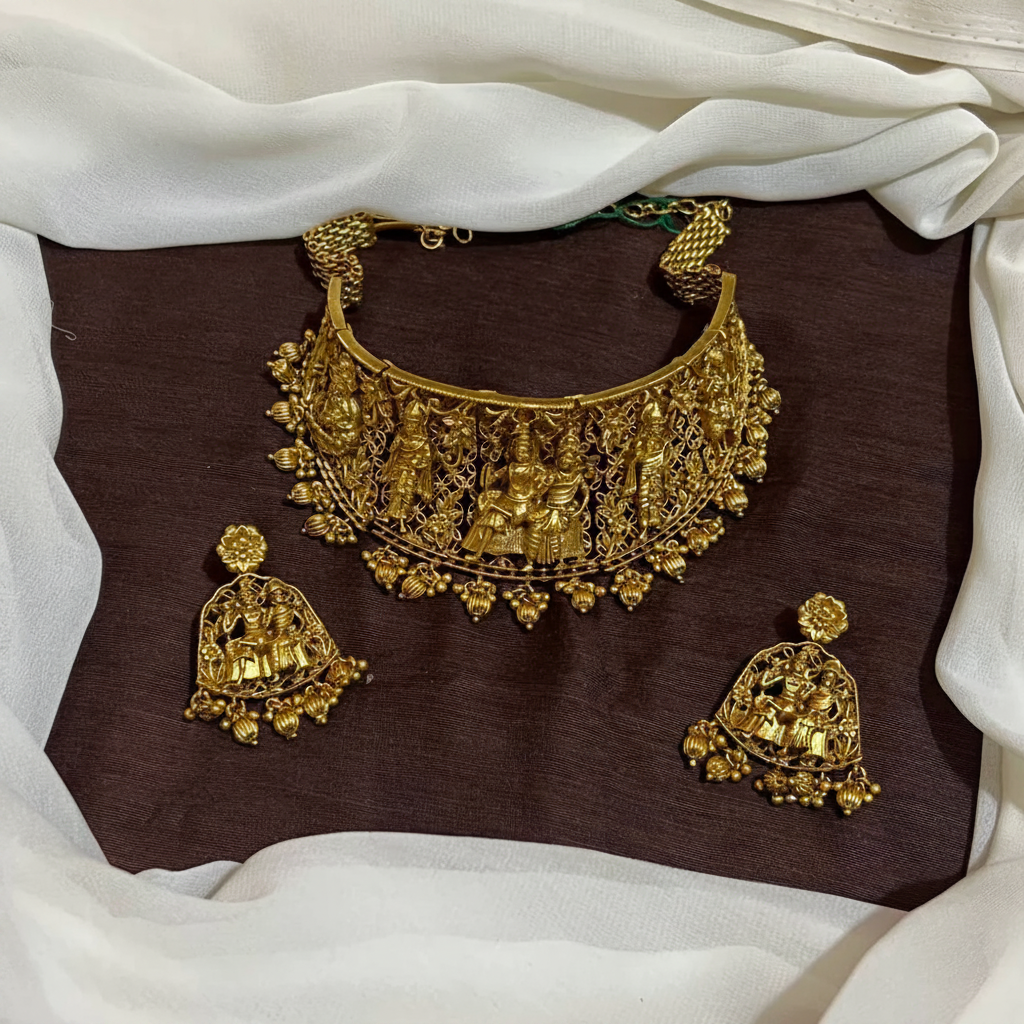 Nakshi Temple Collection Chokers - NN00948