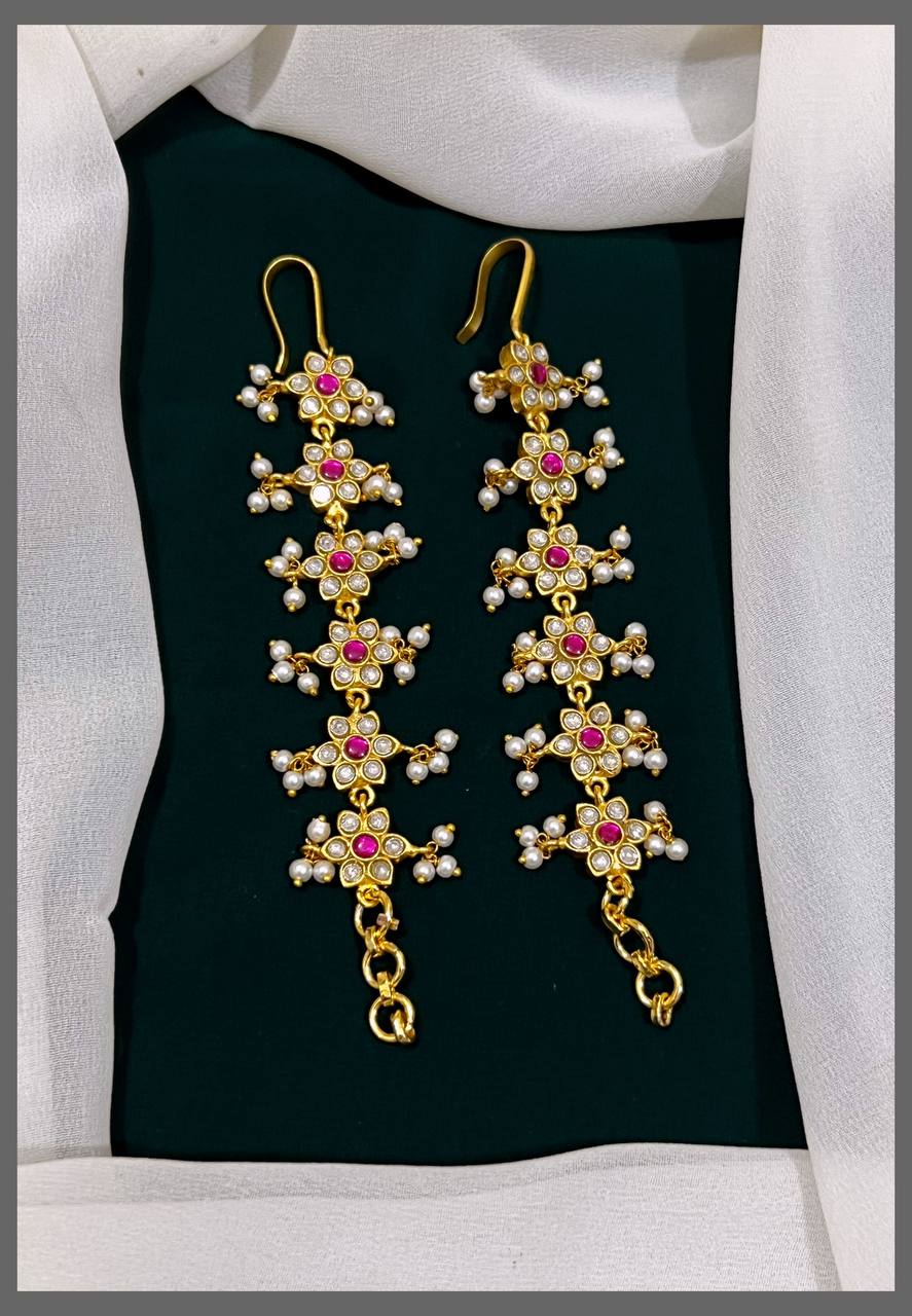 Flower Matilu in Kundan - MT0047