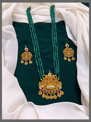 Emerald Pearl Haram with Pendent - PB00136