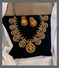 Lakshmi small Pendents Necklace  in Nakshi - NN00520