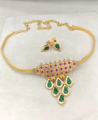 Beautiful Kerala Design Chokar in Nakshi - NN00521