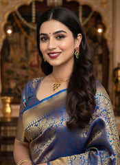 Beautiful Kerala Design Chokar in Nakshi - NN00521