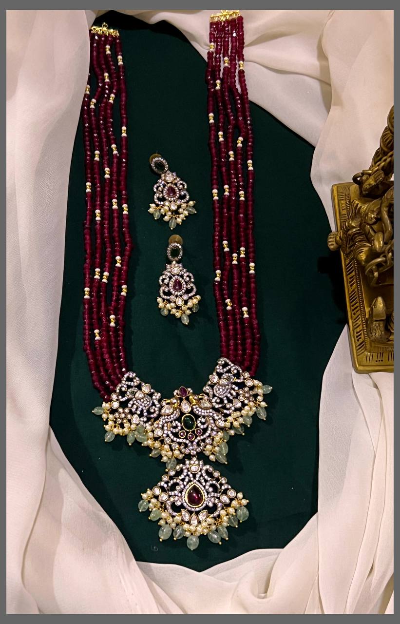 Pearl with Victorian Pendent - PB00152