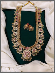 Traditional Bottu Mala in Kundan Haram - KH00244