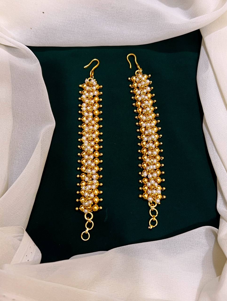 Golden pearl Matilu in Kundan - MT0064