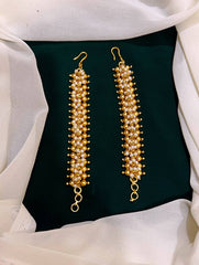 Golden pearl Matilu in Kundan - MT0064