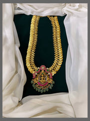 Lakshmi Kashu Jadau Haram in Kundan -KH00170