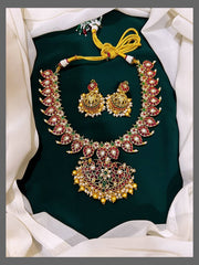 Beautiful Mango Necklace in Nakshi - NN00238