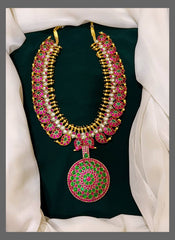 Mango Haram with Beautiful Pendent in Kundan - KH00246