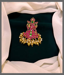 Varamahalakshmi Pendent in Kundan - KP00144