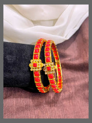 Coral Bangle with Screw - BG0073