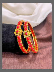 Coral Bangle with Screw - BG0073