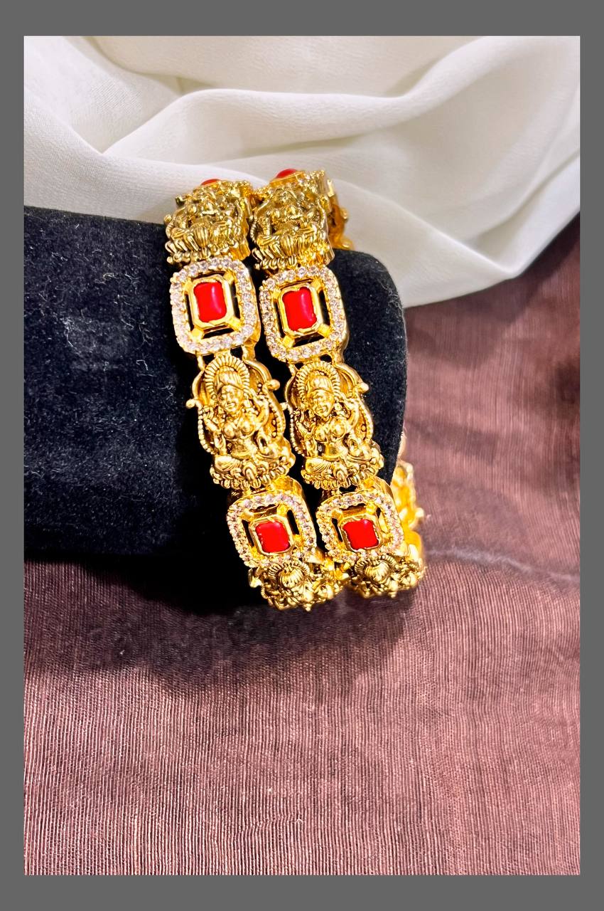 Ruby Lakshmi Bangle -BG0065