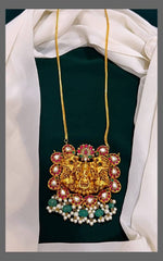 Lord Ganesh Pendent in Kundan Haram - KH00220