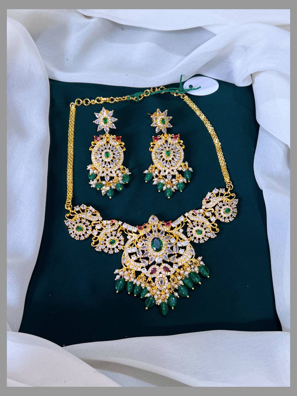 Beautiful Antique Necklace in Nakshi - NN00224