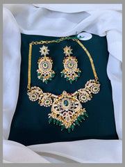 Beautiful Antique Necklace in Nakshi - NN00224