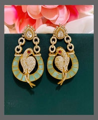 Beautiful Hanging  Bird Earring in Victorian - VE0049